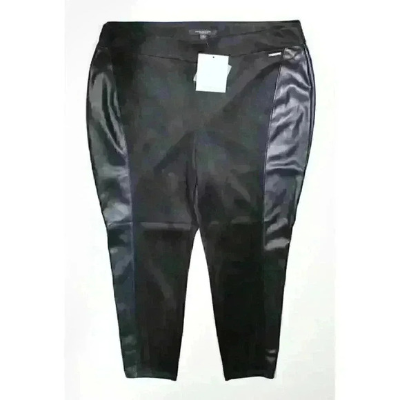 Marc New York Pants - Marc New York Women's 2X Full Control Waistband Faux Leather Legging NWT $79